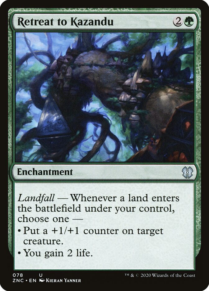 Retreat to Kazandu card image