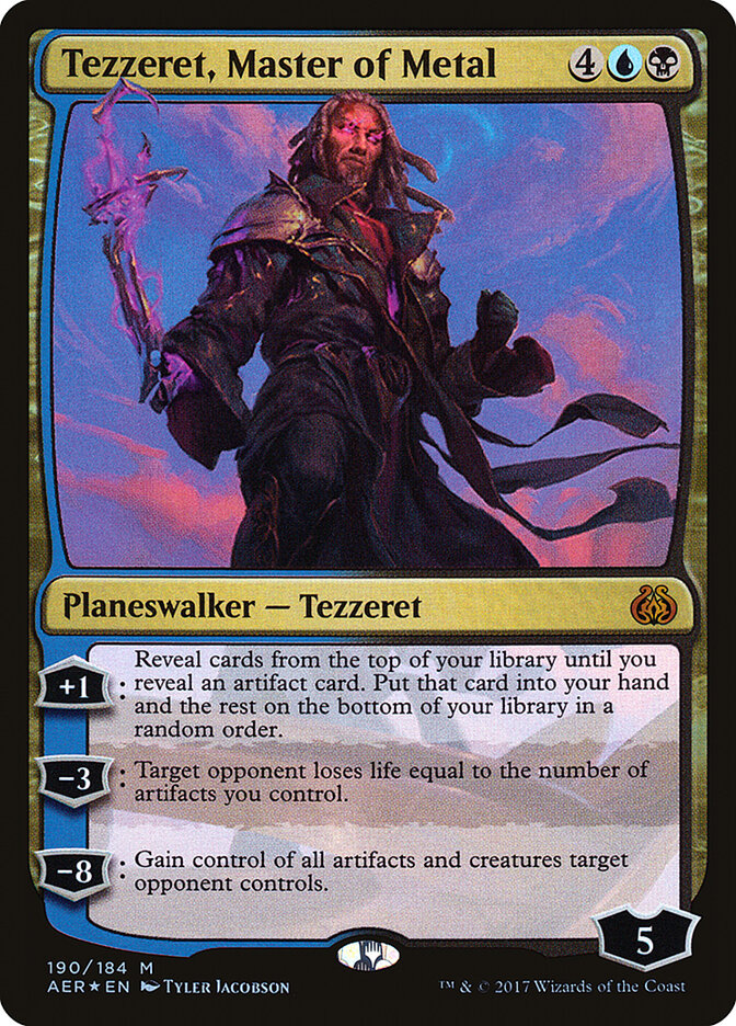 Tezzeret, Master of Metal card image