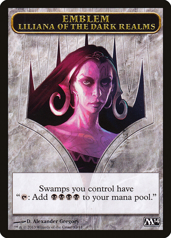 Liliana of the Dark Realms Emblem card image