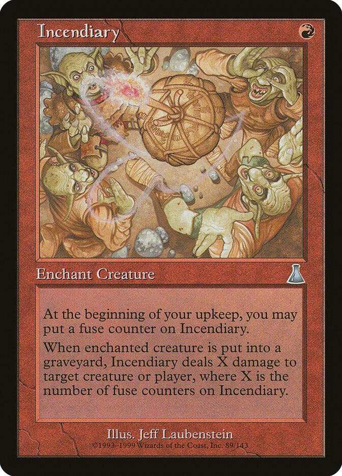 Incendiary card image
