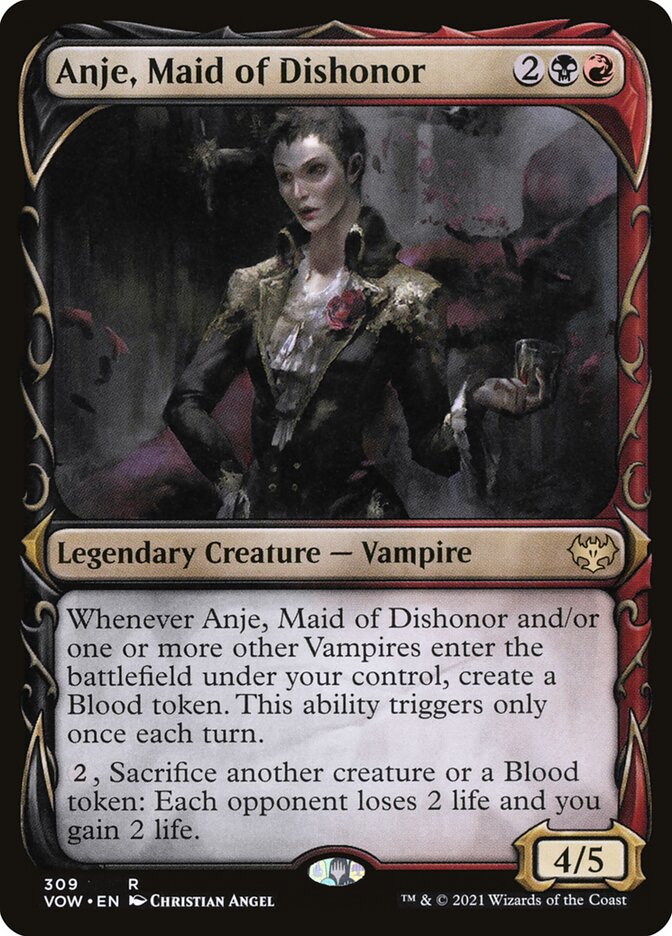 Anje, Maid of Dishonor card image