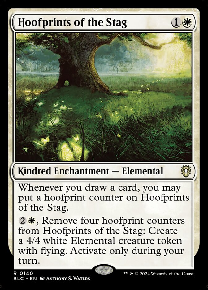Hoofprints of the Stag card image