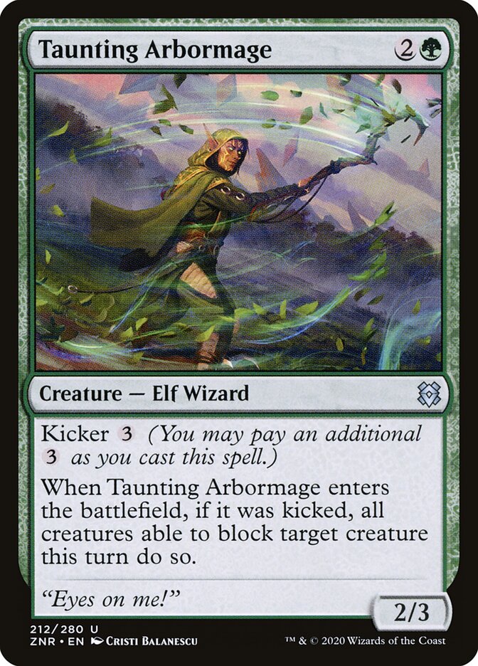 Taunting Arbormage card image