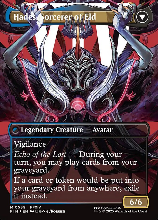 Emet-Selch, Unsundered // Hades, Sorcerer of Eld card image