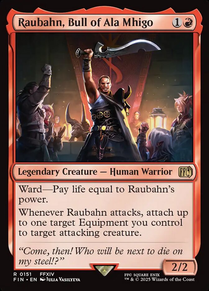 Raubahn, Bull of Ala Mhigo card image