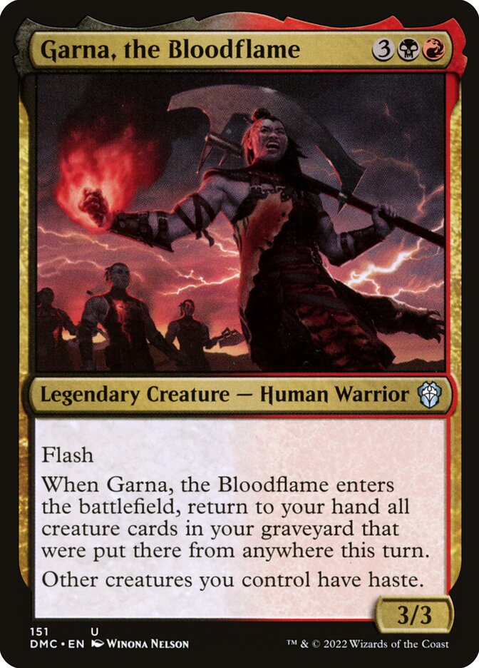 Garna, the Bloodflame card image