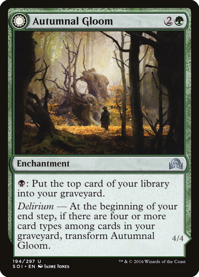 Autumnal Gloom // Ancient of the Equinox card image