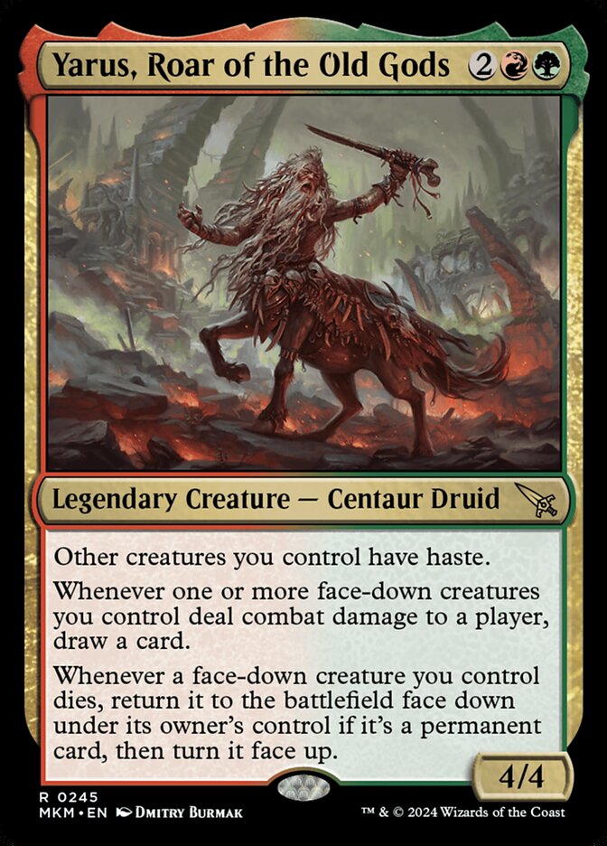 Yarus, Roar of the Old Gods card image