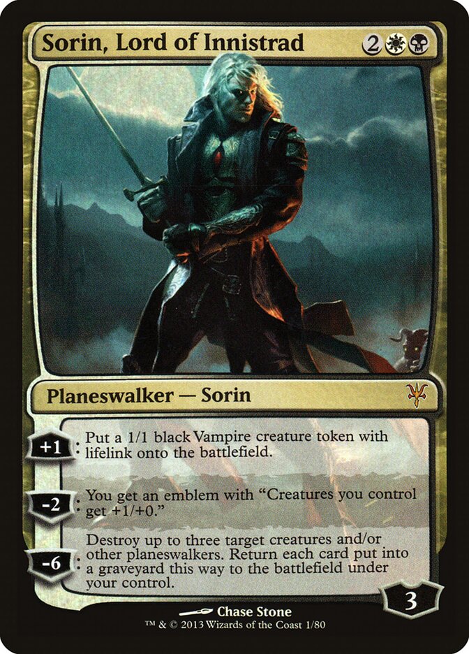Sorin, Lord of Innistrad card image