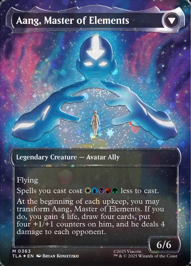 Avatar Aang // Aang, Master of Elements card image