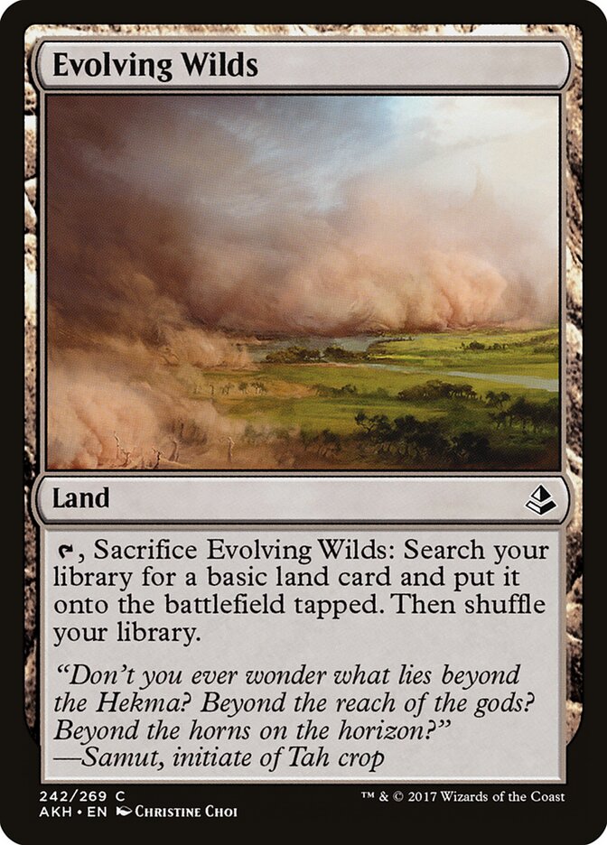 Evolving Wilds card image