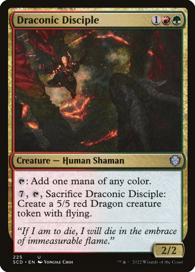 Draconic Disciple card image