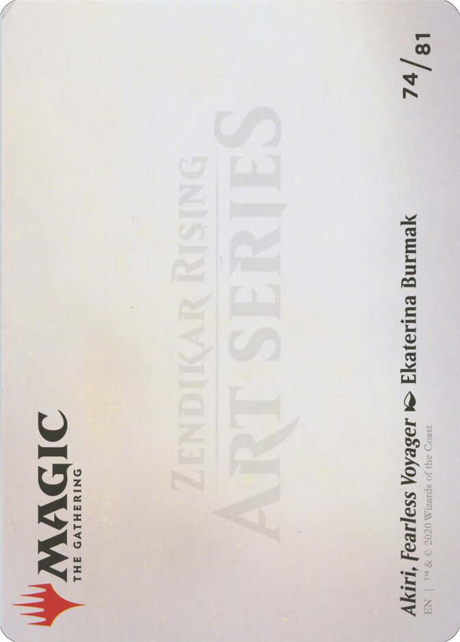Akiri, Fearless Voyager // Akiri, Fearless Voyager card image