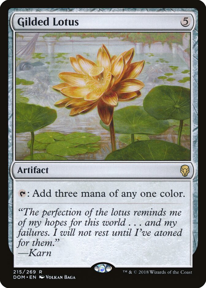 Gilded Lotus card image