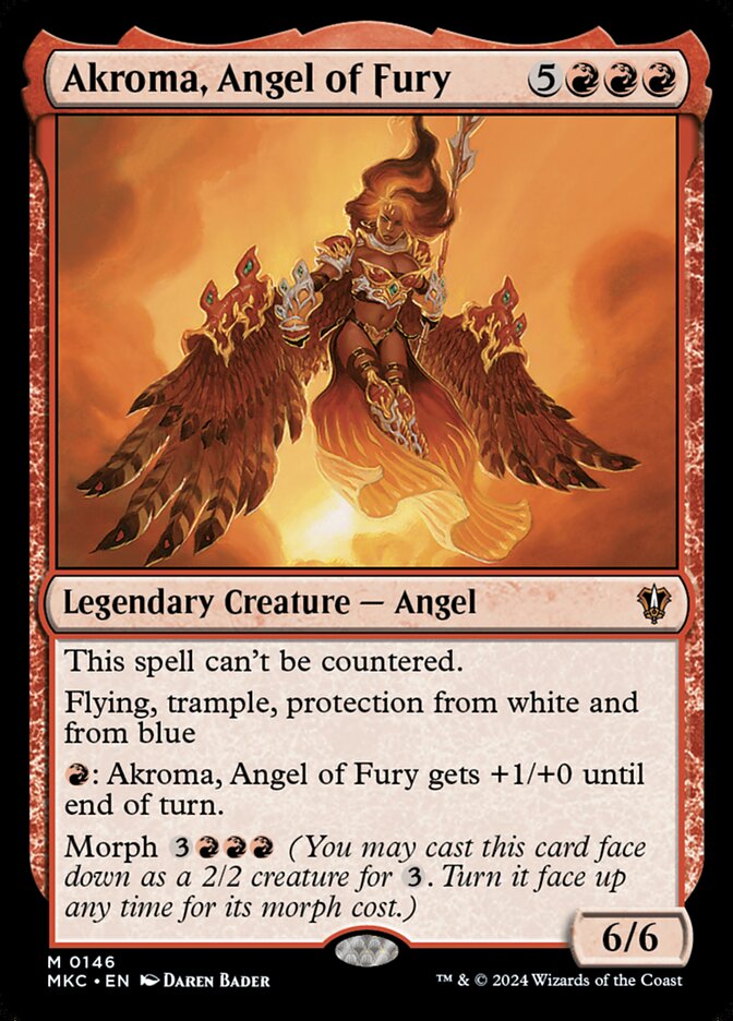 Akroma, Angel of Fury card image