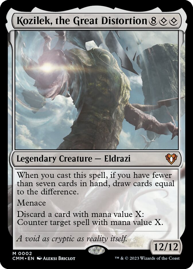 Kozilek, the Great Distortion card image