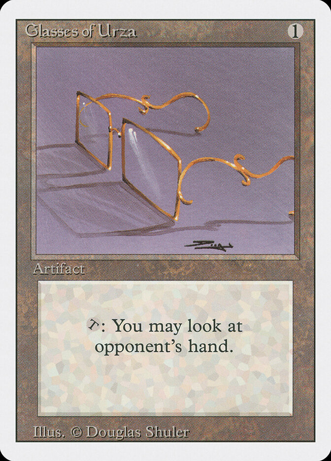 Glasses of Urza card image