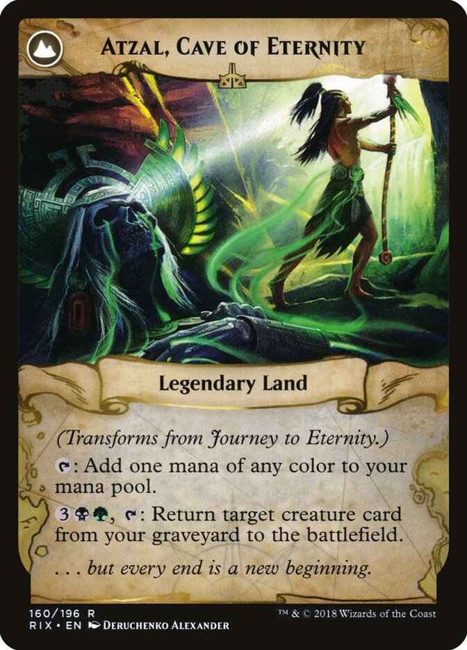 Journey to Eternity // Atzal, Cave of Eternity card image