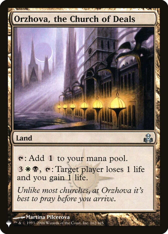 Orzhova, the Church of Deals card image