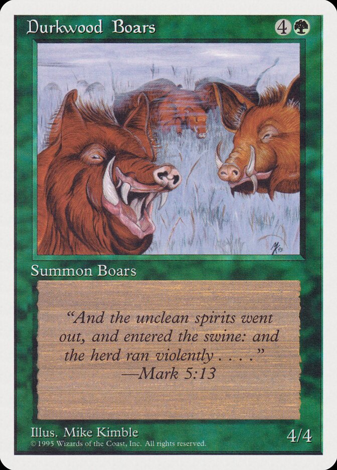 Durkwood Boars card image