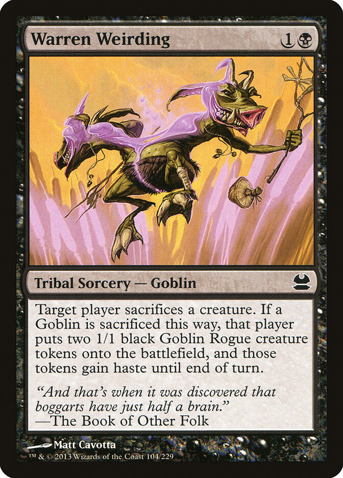 Warren Weirding card image