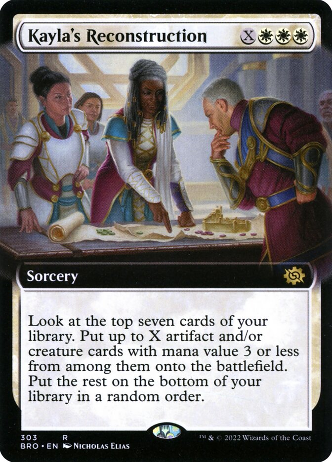 Kayla's Reconstruction card image