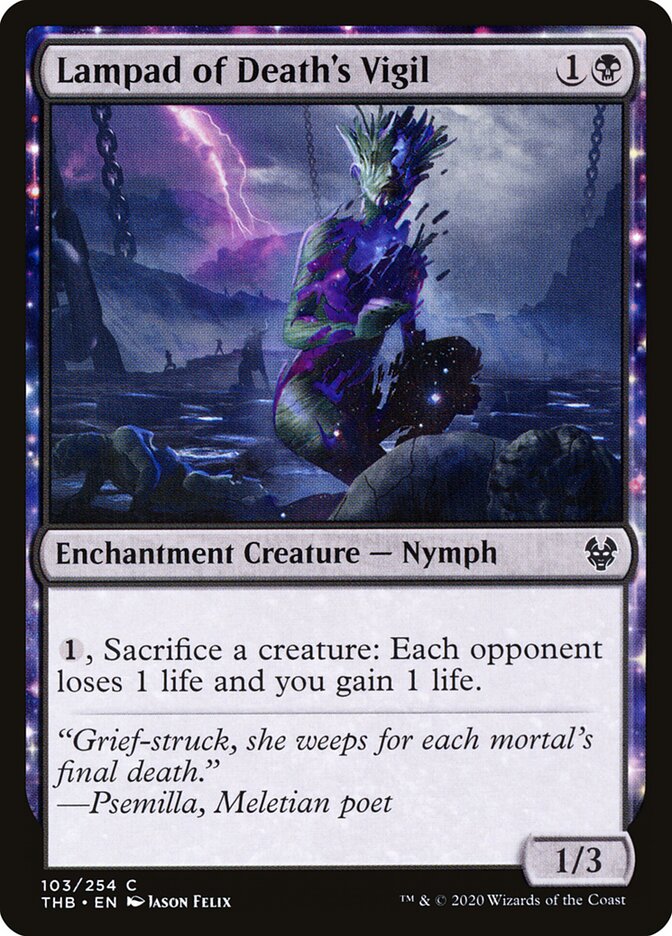 Lampad of Death's Vigil card image