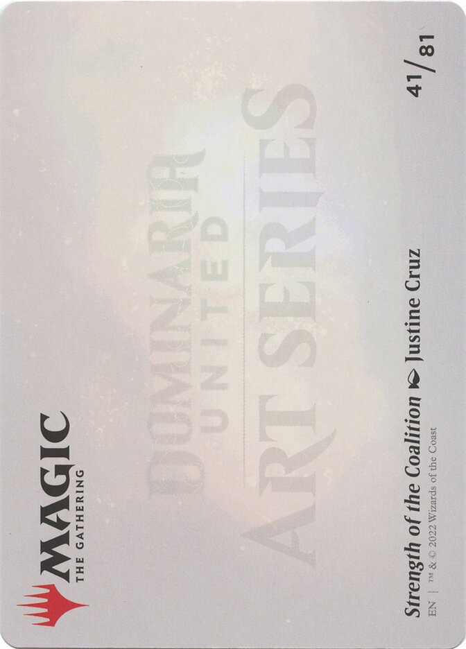 Strength of the Coalition // Strength of the Coalition card image