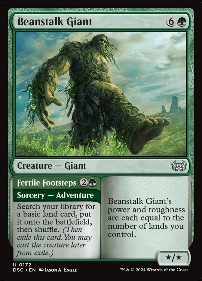 Beanstalk Giant // Fertile Footsteps card image