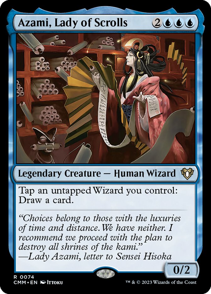 Azami, Lady of Scrolls card image
