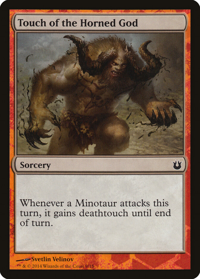 Touch of the Horned God card image