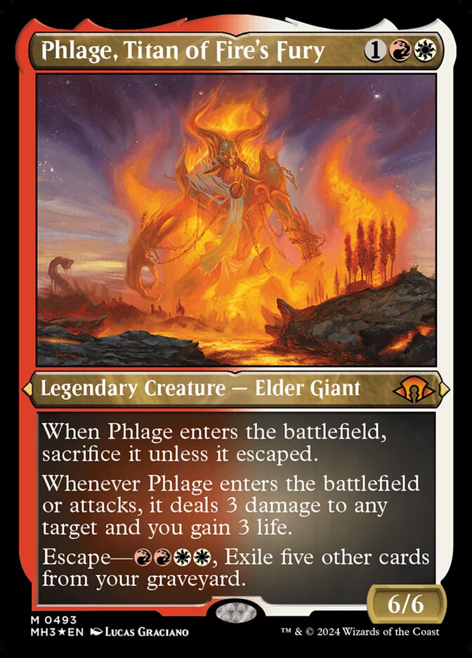 Phlage, Titan of Fire's Fury card image
