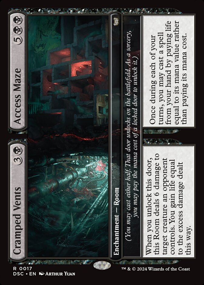 Cramped Vents // Access Maze card image