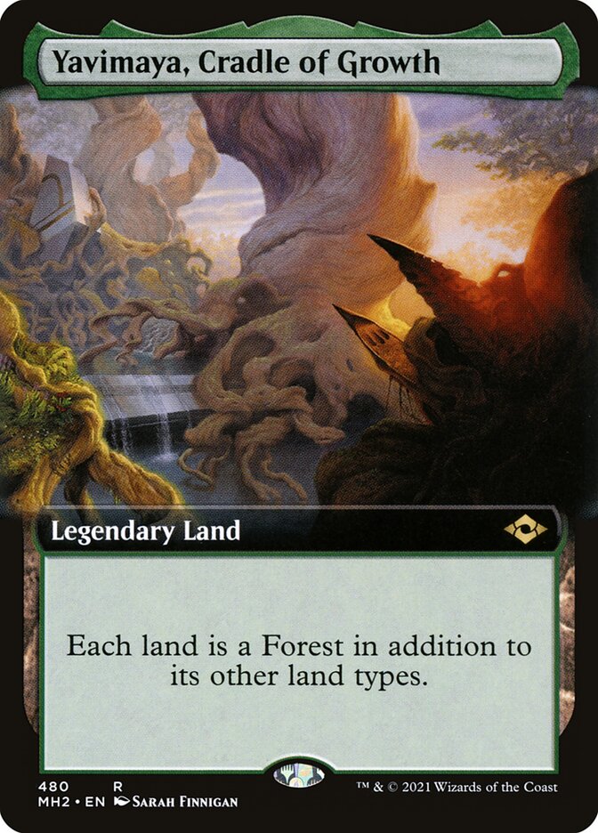Yavimaya, Cradle of Growth card image