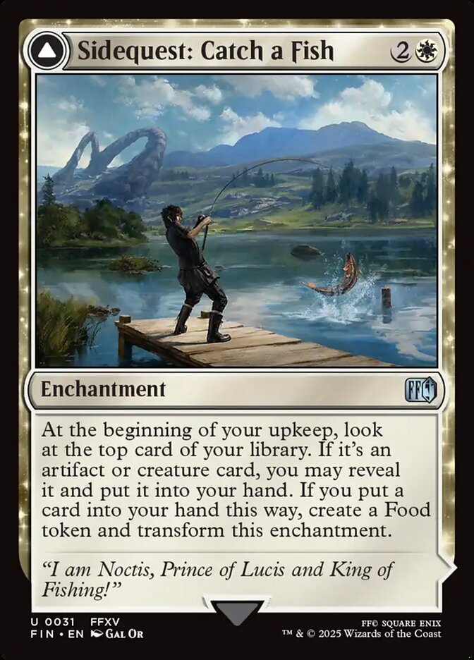 Sidequest: Catch a Fish // Cooking Campsite card image
