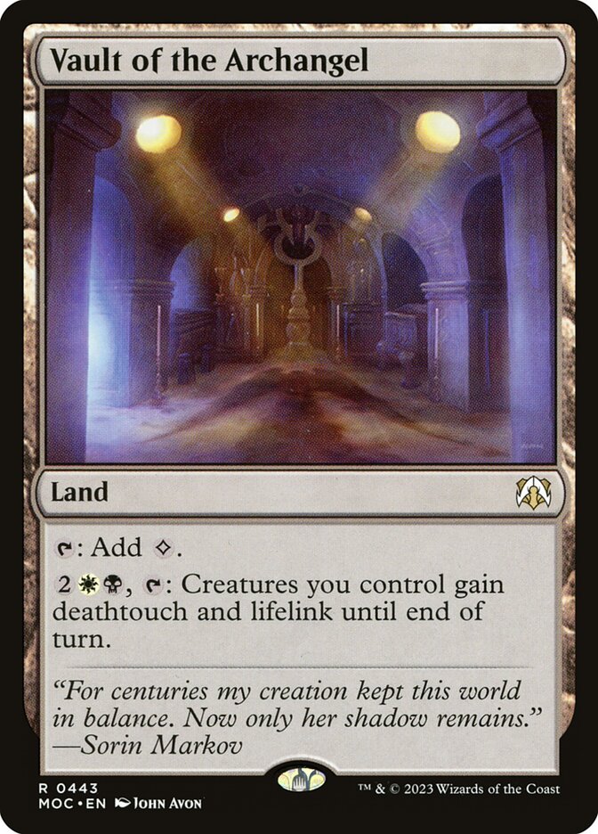 Vault of the Archangel card image