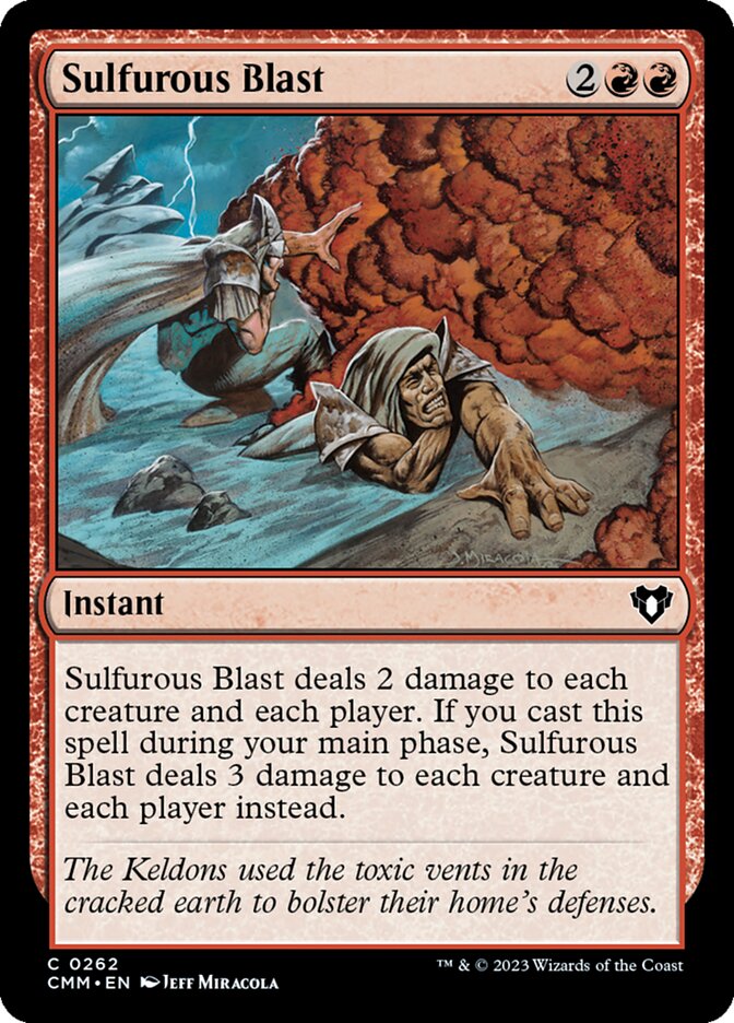 Sulfurous Blast card image