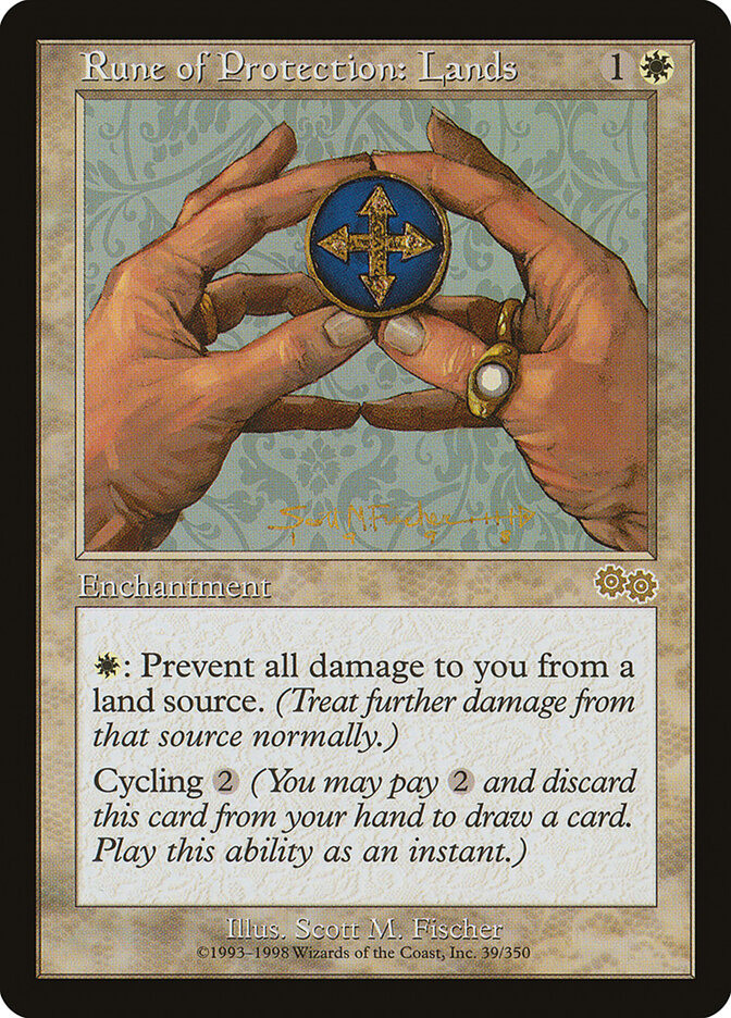 Rune of Protection: Lands card image