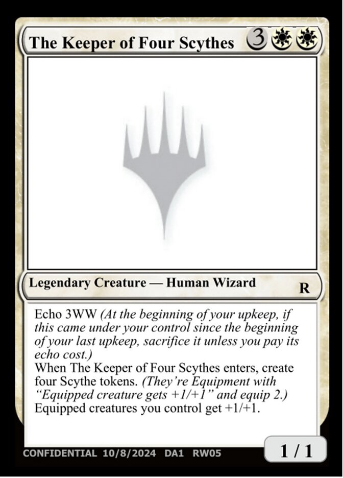 The Keeper of Four Scythes card image