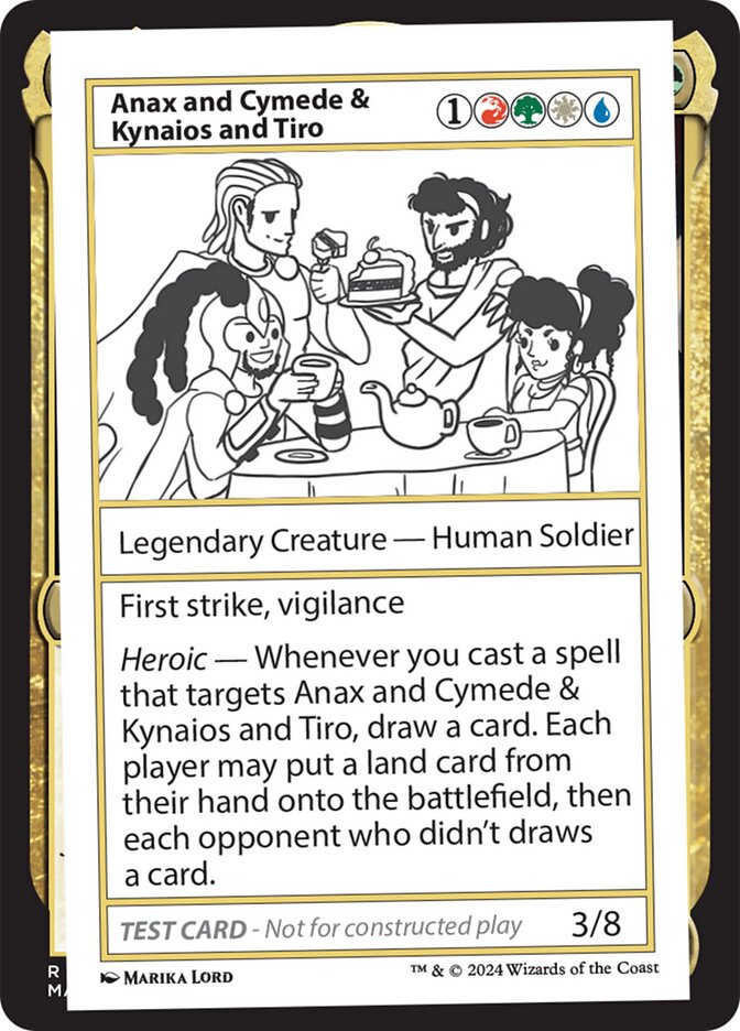 Anax and Cymede & Kynaios and Tiro card image