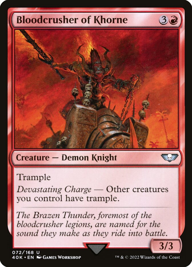 Bloodcrusher of Khorne card image