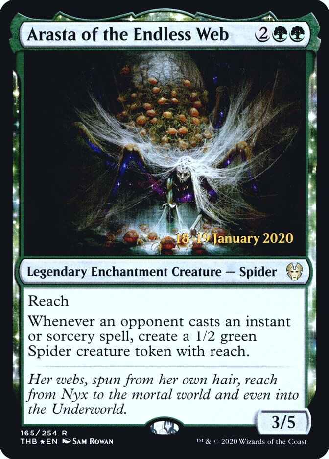 Arasta of the Endless Web card image