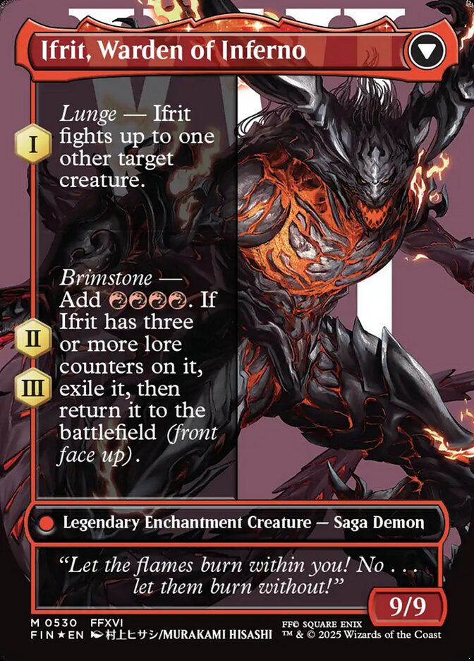 Clive, Ifrit's Dominant // Ifrit, Warden of Inferno card image