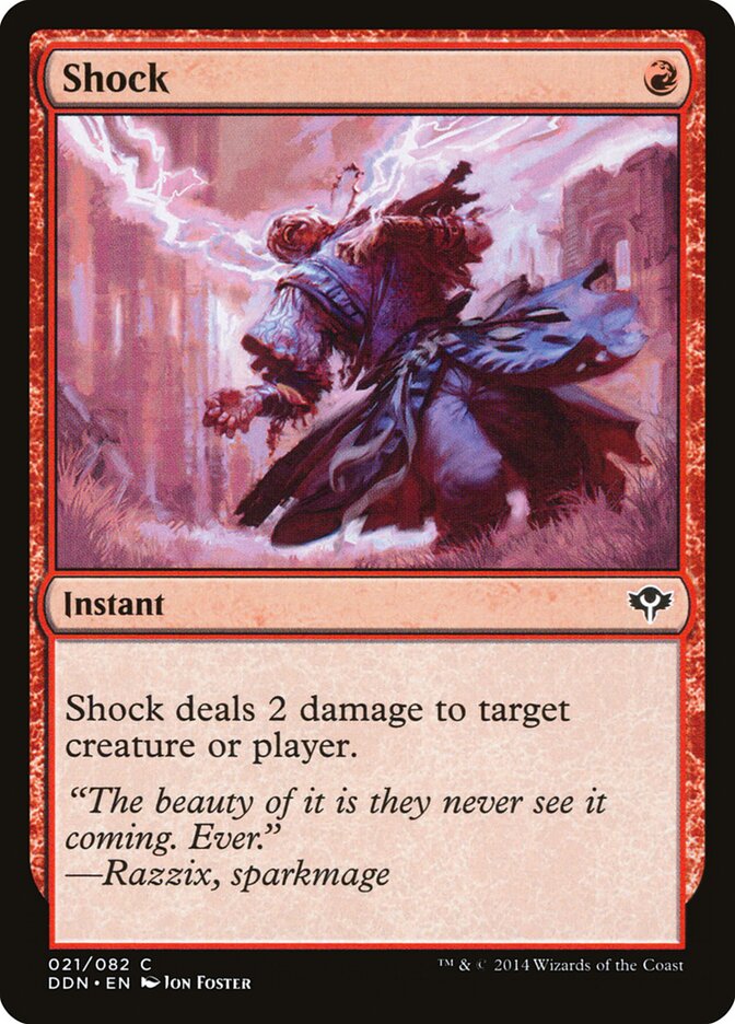 Shock card image