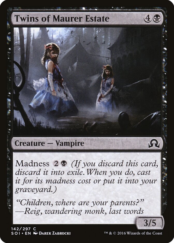 Twins of Maurer Estate card image