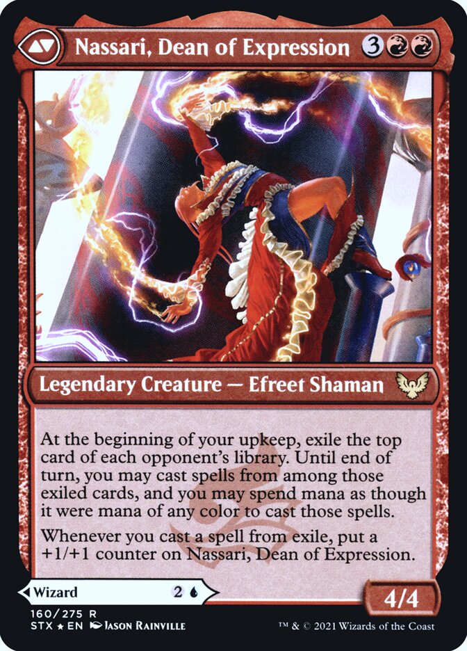 Uvilda, Dean of Perfection // Nassari, Dean of Expression card image