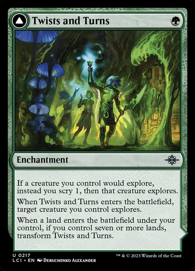 Twists and Turns // Mycoid Maze card image