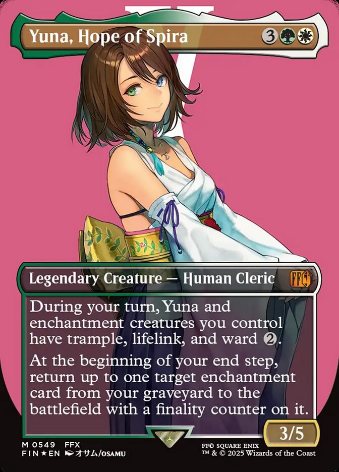 Yuna, Hope of Spira card image