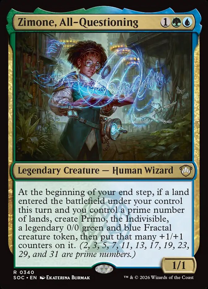 Zimone, All-Questioning card image