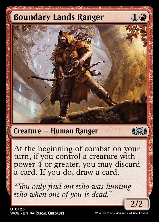 Boundary Lands Ranger card image